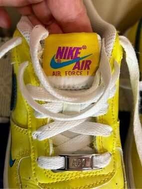 Nike Air Force One Sneakers - Yellow